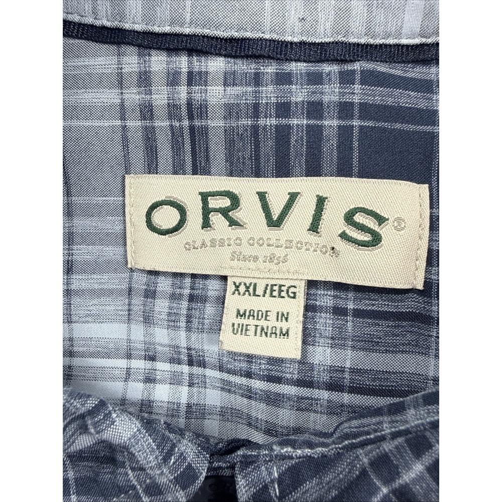 Orvis Men 2XL Lot Of 4 Short Sleeve Button Up Outdoor Camp Fishing Hike Classic - Picture 6 of 16